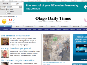 Otago Daily Times - home page