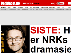 Dagbladet - home page