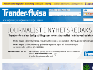 Trønder-Avisa - home page