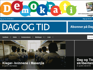 Dag og Tid - home page