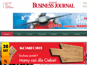 Warsaw Business Journal - home page