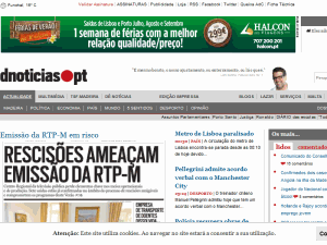 Diário de Notícias da Madeira - home page