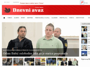 Dnevni avaz - home page