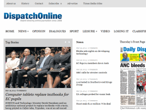 Daily Dispatch - home page
