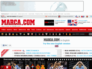 Marca - home page