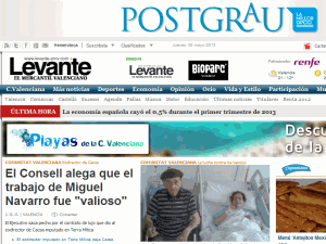 Levante-El Mercantil Valenciano - home page