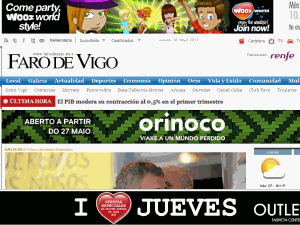 Faro de Vigo - home page