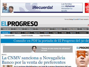 El Progreso - home page
