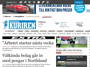 Norrbottens-Kuriren - home page