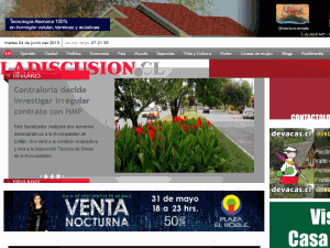La Discusión - home page