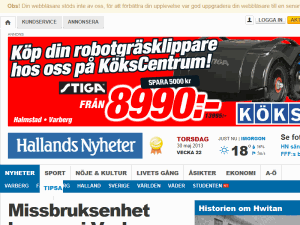 Hallands Nyheter - home page