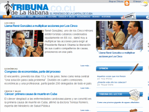 Tribuna de la Habana - home page