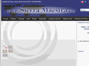 Sierra Maestra - home page