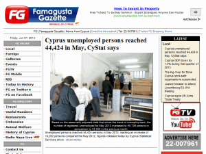 Famagusta Gazette - home page