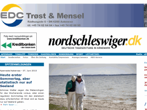 Der Nordschleswiger - home page