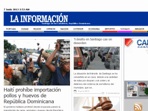 La Información - home page