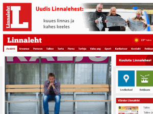 Linnaleht - home page