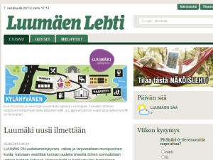 Luumäen Lehti - home page