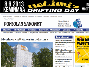 Pohjolan Sanomat - home page