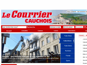 Le Courrier Cauchois - home page