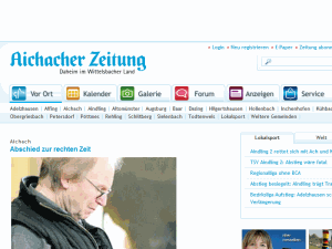Aichacher Zeitung - home page