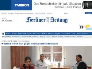 Berliner Zeitung - home page