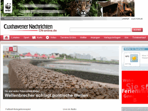 Cuxhavener Nachrichten - home page