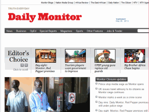 The Monitor - home page