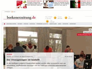 Borkener Zeitung - home page