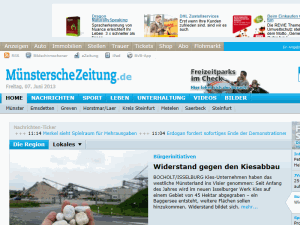 Münstersche Zeitung - home page