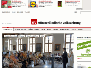 Münsterländische Volkszeitung - home page