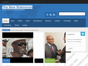 The Statesman - home page