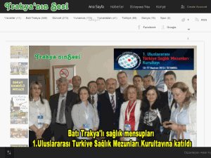 Trakyanin Sesi - home page