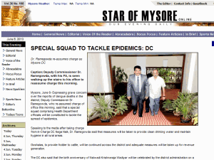 Star of Mysore - home page