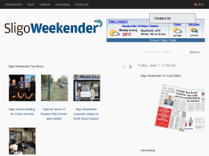 Sligo Weekender - home page