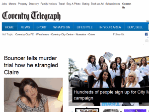 Coventry Telegraph - home page