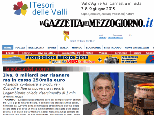 La Gazzetta del Mezzogiorno - home page