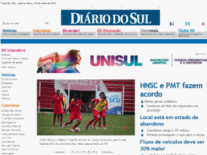 Diário do Sul - home page
