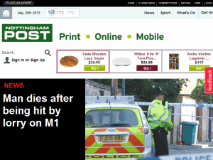 Nottingham Post - home page