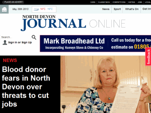 North Devon Journal - home page