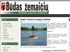 Budas Zemaiciu - home page
