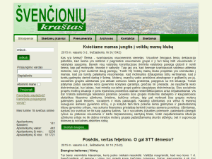 Svencionu Krastas - home page