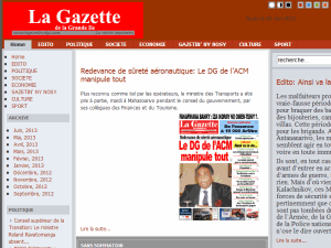 La Gazette de la Grande Isle - home page