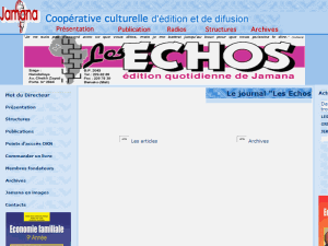 Les Échos - home page