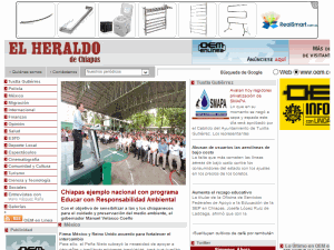El Heraldo de Chiapas - home page