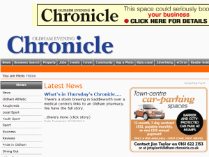 Oldham Evening Chronicle - home page