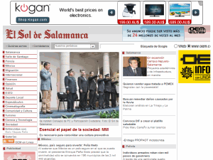 El Sol de Salamanca - home page