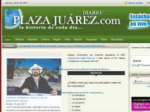 Plaza Juarez - home page