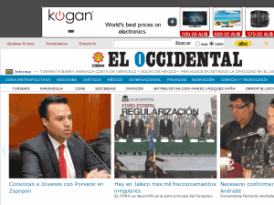El Occidental - home page