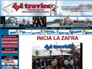 El Travieso - home page
